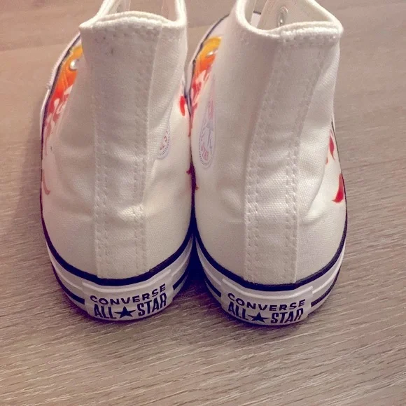 ❌SOLD❌ NWOT [Converse] Chuck Taylor Flame All-Star Hi-Top Sneakers Women's Sz 6 - Picture 11 of 15